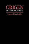 Cover: Origen: Contra Celsum - Cambridge University Press