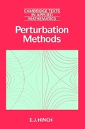 Cover: Perturbation Methods - Cambridge University Press