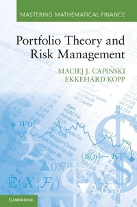 Enlarge image Cover: Portfolio Theory and Risk Management - Cambridge University Press