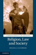 Cover: Religion, Law and Society - Cambridge University Press