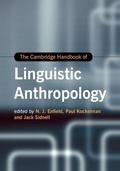 Cover: Cambridge Handbook of Linguistic Anthropology - Cambridge University Press
