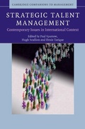 Cover: Strategic Talent Management - Cambridge University Press