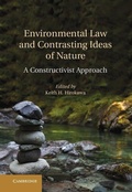 Cover: Environmental Law and Contrasting Ideas of Nature - Cambridge University Press