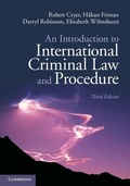 Cover: Introduction to International Criminal Law and Procedure - Cambridge University Press