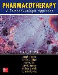 Abbildung von: Pharmacotherapy: A Pathophysiologic Approach, Tenth Edition - McGraw Hill LLC