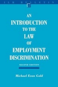 Enlarge image Cover: Introduction to the Law of Employment Discrimination - ILR Press
