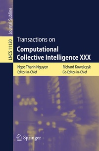 Abbildung von: Transactions on Computational Collective Intelligence XXX - Springer