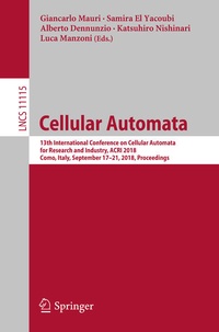 Enlarge image Cover: Cellular Automata - Springer