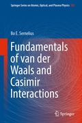 Cover: Fundamentals of van der Waals and Casimir Interactions - Springer