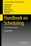 Cover: Handbook on Scheduling - Springer