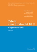 Cover: Tafeln zum Strafrecht I & II (PrintPlu&sect;) - Schulthess Juristische Medien