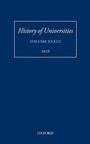 Cover: History of Universities - Oxford University Press