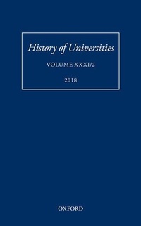 Enlarge image Cover: History of Universities - Oxford University Press