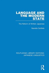 Enlarge image Cover: Language and the Modern State - Routledge
