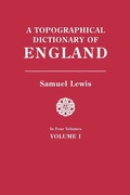 Cover: Topographical Dictionary of England. in Four Volumes. Volume I - Clearfield
