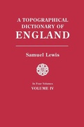 Cover: Topographical Dictionary of England. in Four Volumes. Volume IV - Clearfield