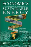 Cover: Economics of Sustainable Energy - Wiley