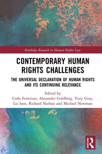 Enlarge image Cover: Contemporary Human Rights Challenges - Routledge