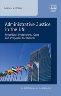 Cover: Administrative Justice in the UN - Edward Elgar Publishing