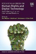 Cover: Research Handbook on Human Rights and Digital Technology - Edward Elgar Publishing