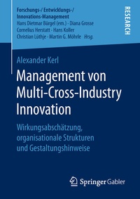 Abbildung von: Management von Multi-Cross-Industry Innovation - Springer Gabler