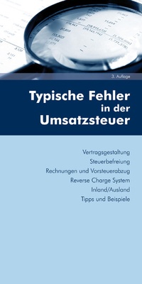 Abbildung von: Typische Fehler in der Umsatzsteuer (Ausgabe Österreich) - dbv Verlag