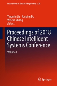 Enlarge image Cover: Proceedings of 2018 Chinese Intelligent Systems Conference - Springer