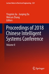 Enlarge image Cover: Proceedings of 2018 Chinese Intelligent Systems Conference - Springer