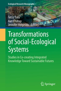 Enlarge image Cover: Transformations of Social-Ecological Systems - Springer