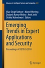 Cover: Emerging Trends in Expert Applications and Security - Springer