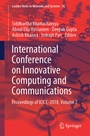 Cover: International Conference on Innovative Computing and Communications - Springer