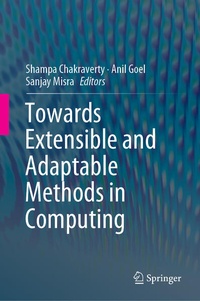 Enlarge image Cover: Towards Extensible and Adaptable Methods in Computing - Springer