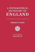 Cover: Topographical Dictionary of England. in Four Volumes. Volume III - Clearfield