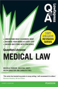 Abbildung von: Law Express Question and Answer: Medical Law - Pearson