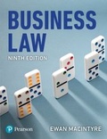 Cover: Business Law - Pearson Higher Education