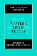 Cover: Cambridge History of Western Music Theory - Cambridge University Press