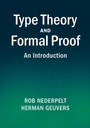 Cover: Type Theory and Formal Proof - Cambridge University Press