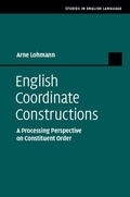Cover: English Coordinate Constructions - Cambridge University Press