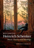 Cover: Becoming Heinrich Schenker - Cambridge University Press