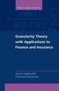 Cover: Granularity Theory with Applications to Finance and Insurance - Cambridge University Press