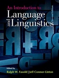 Cover: Introduction to Language and Linguistics - Cambridge University Press