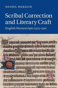 Enlarge image Cover: Scribal Correction and Literary Craft - Cambridge University Press