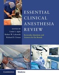 Cover: Essential Clinical Anesthesia Review - Cambridge University Press