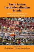 Cover: Party System Institutionalization in Asia - Cambridge University Press