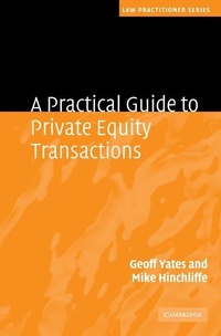 Enlarge image Cover: Practical Guide to Private Equity Transactions - Cambridge University Press