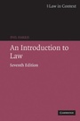 Cover: Introduction to Law - Cambridge University Press