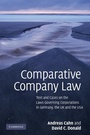Cover: Comparative Company Law - Cambridge University Press