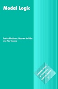 Cover: Modal Logic - Cambridge University Press