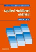 Cover: Applied Multilevel Analysis - Cambridge University Press