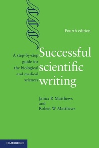 Enlarge image Cover: Successful Scientific Writing - Cambridge University Press
